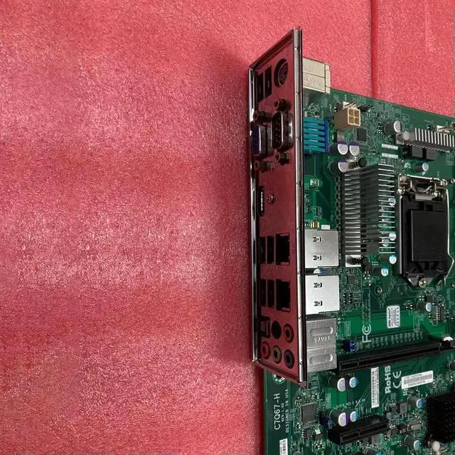 Alt view image 3 of 4 - For Embedded Desktop Motherboard 2nd Generation Core i3 i5 i7 Series LGA1155 DDR3-1333MHz C7Q67-H