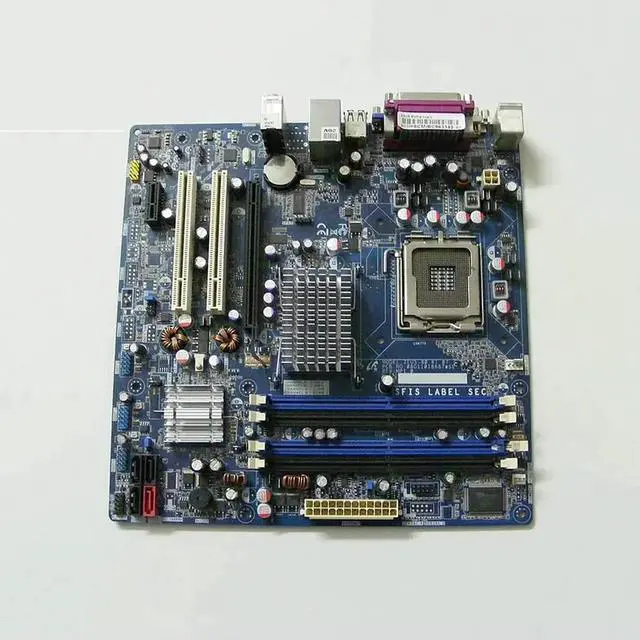 Alt view image 2 of 4 - For ZEUS-80 SFIS LABEL SEC Equipment Motherboard Professional Motherboard 775 Pin Motherboard