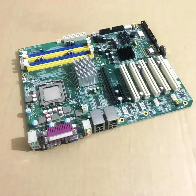 Alt view image 3 of 3 - Dual-Network Ports Industrial Control Board ATX 5*PCI 2*COM 2*LAN With RAM LGA775 AIMB-762 REV.A1 AIMB-762G2 For Advantech