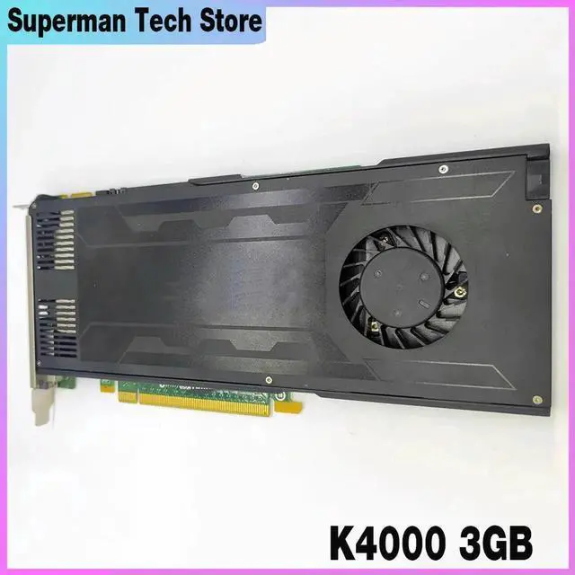 Alt view image 2 of 3 - GPU For For Quadro K4000 3GB Professional graphics card 3G video PS rendering 3D modeling CAD