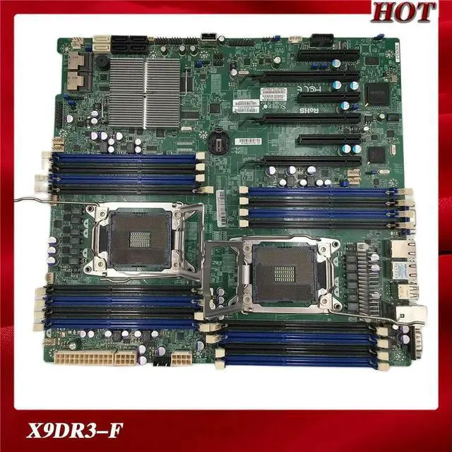 Alt view image 3 of 4 - X9DR3-F Workstation Motherboard For For X79 2011 E5-2680 V2 Good