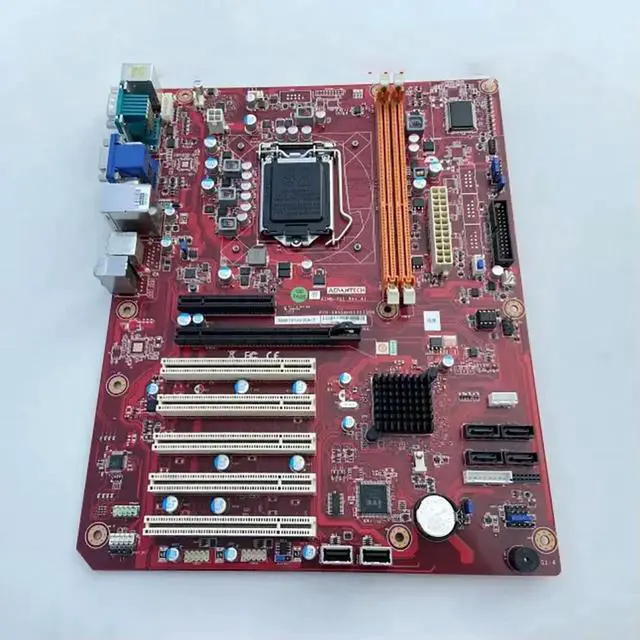 Alt view image 2 of 3 - 1155Pin H61E For ADVANTECH AIMB-701 Rev.A1 AIMB-701VG-00A1 Industrial Computer Motherboard AIMB-701VG