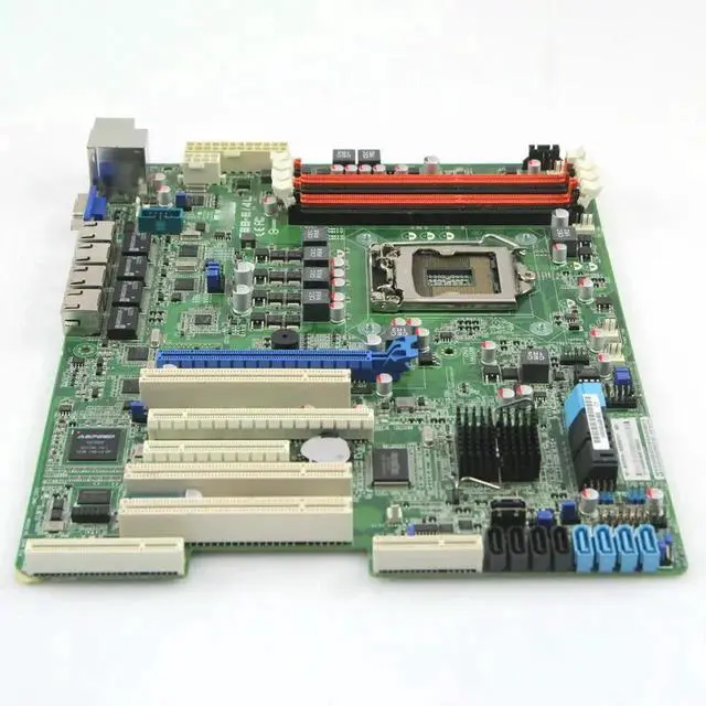 Alt view image 4 of 4 - Originate Workstation Motherboard For RMHUNTIC P8B-E/4L 1155 C204 Good