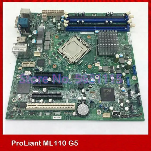Alt view image 4 of 4 - Server Motherboard For For ProLiant ML110 G5 445072-001 457883-001 Good