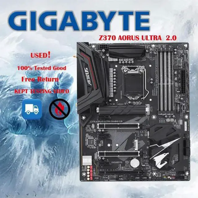 Main image of Z370 ULTRA 2.0 Gaming Motherboard With RGB Fusion With A1151 ATX 2xM.2 Crossfire Motherboard