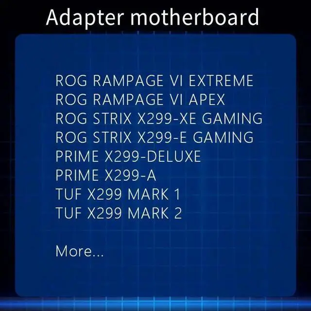 Alt view image 4 of 7 - M.2 PCIE4.0 X16 to 4X NVME Adapter Card PCIE4.0 GEN4 X16 to 4X NVME RAID Card PCI-E VROC Card