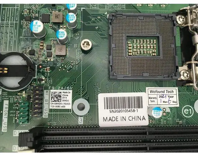Main image of Desktop Motherboard For For OptiPlex 7050 MT LGA1151 DDR4 0XHGV1 062KRH Good