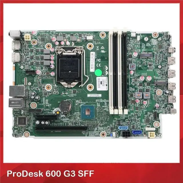 Alt view image 3 of 4 - Desktop Motherboard for ProDesk 600 G3 SFF 911988-001 901198-001 1151 DDR4