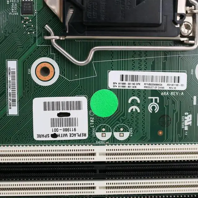 Alt view image 4 of 4 - Desktop Motherboard for ProDesk 600 G3 SFF 911988-001 901198-001 1151 DDR4