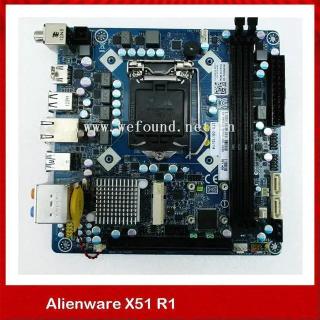 Alt view image 4 of 4 - Desktop Motherboard For X51 R1 for KM92T 6G6JW 06G6JW KM92T 8PG26 LGA1155 M-ITX Test