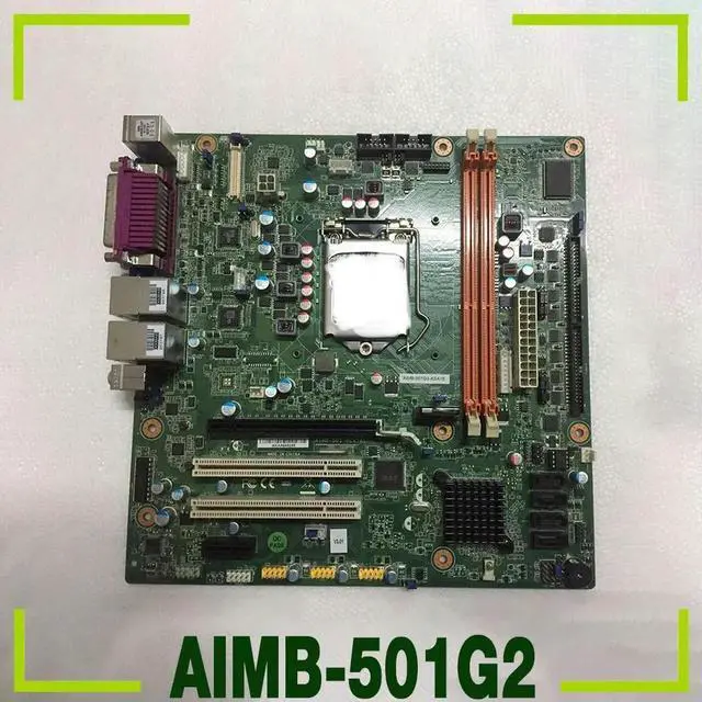 Main image of AIMB-501G2 Industrial Computer Motherboard Dual VGA For Advantech AIMB-501G2-KSA1E AIMB-501 Rev:A1