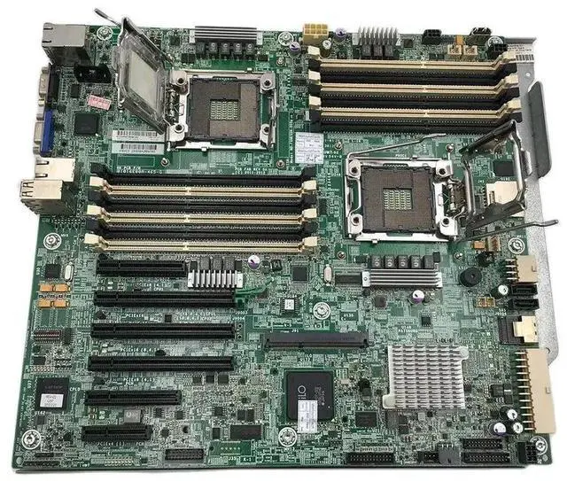 Alt view image 3 of 4 - 5U Server Motherboard For ML350E GEN8 641805-001 685040-001 641805-002 DDR3 Good