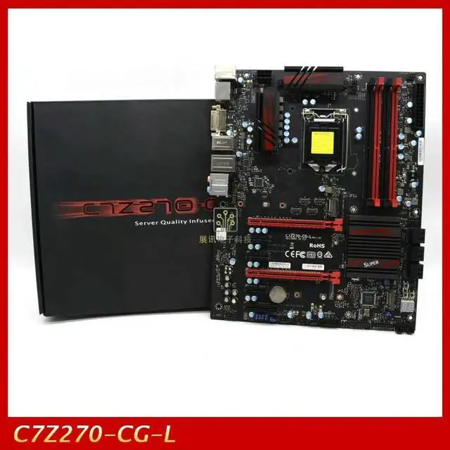 Alt view image 3 of 4 - C7Z270-CG-L Desktop Motherboard For Z270 LGA1151 ATX DDR4 M.2*2 Support 7700K Test Good