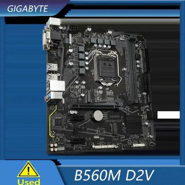 Main image of B560M D2V Ultra Durable Motherboard with Direct 6+2 Phases Digital VRM, Full PCIe 4.0* Design, PCIe 4.0 M.2, 8
