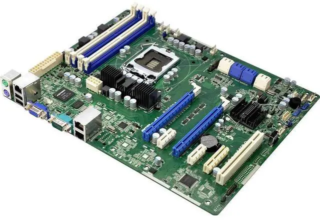 Alt view image 3 of 3 - Server Motherboard For Socket H2 LGA1155 Support E3-1200 V2 Good E3C204