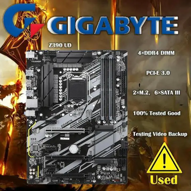 Main image of GA Z390 UD Motherboard A 1151 Z390 Desktop Mainboard M.2 nvme PCI-E X16