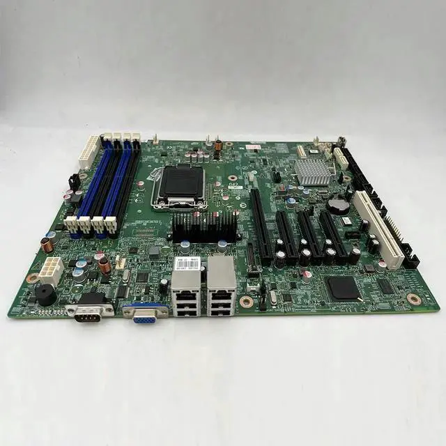 Alt view image 3 of 3 - S1200BTL Server Motherboard For For ECC C216 LGA1155 E3-1230V2 Good