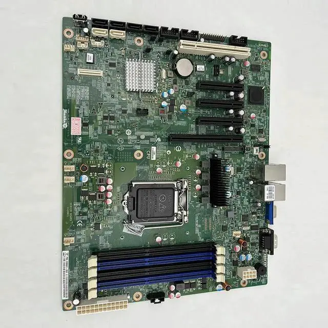 Alt view image 2 of 3 - S1200BTL Server Motherboard For For ECC C216 LGA1155 E3-1230V2 Good