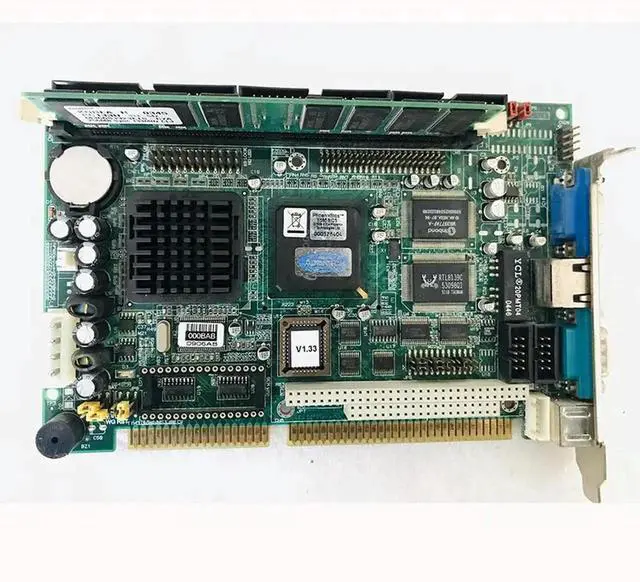 Alt view image 3 of 3 - PCA-6753F ISA Half-length Card For Advantech Industrial Control Equipment Machine Motherboard PCA-6753 Rev. A2