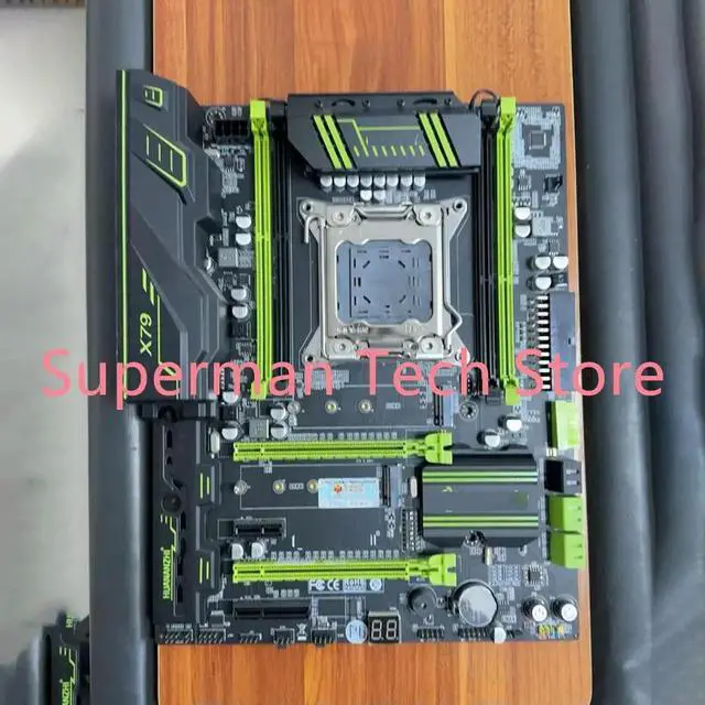 Alt view image 3 of 6 - For X79 Motherboard LGA2011 ATX SSD Support REG ECC Memory X79 Deluxe board