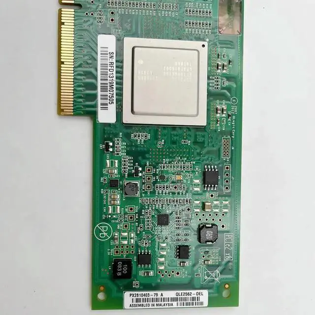 Alt view image 4 of 4 - 8Gb HBA 0MFP5T Dual-port Fiber Optic Card For QLOGIC QLE2562-DEL