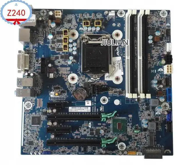 Main image of MB For Z240 Tower Desktop Motherboard 837344-001 837344-601 795000-001 C236 LGA 1151 DDR4 OK