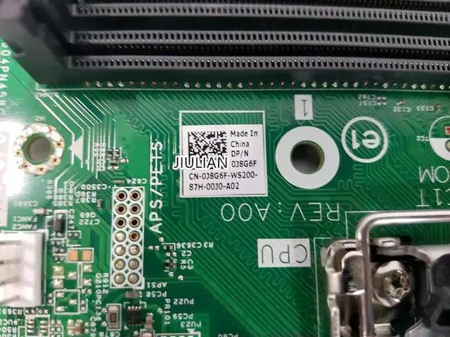 Alt view image 2 of 3 - Mainboard For Optiplex 5060 Desktop Motherboard Lga1151 Ddr4 J8G6F 0J8G6F CN-0J8G6F In Good Condition