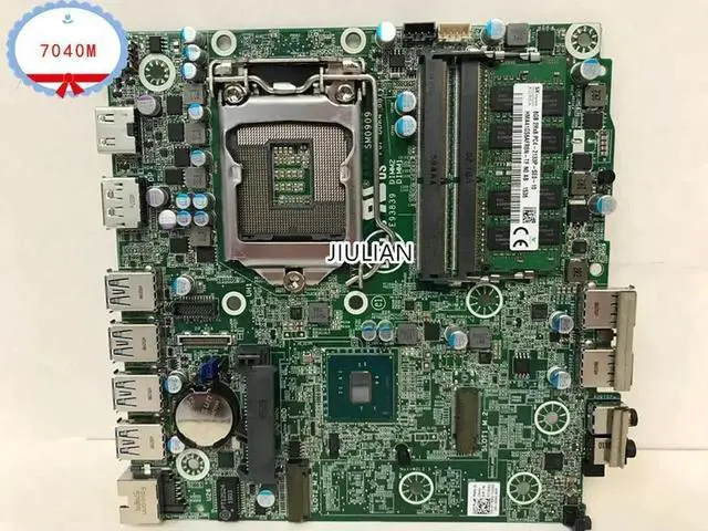 Main image of For Optiplex 7040M Micro Mini Desktop System Board 77RRV 077RRV CN-077RRV LGA1151 Mainboard