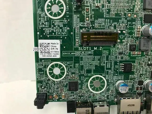 Alt view image 2 of 2 - For Optiplex 7040M Micro Mini Desktop System Board 77RRV 077RRV CN-077RRV LGA1151 Mainboard