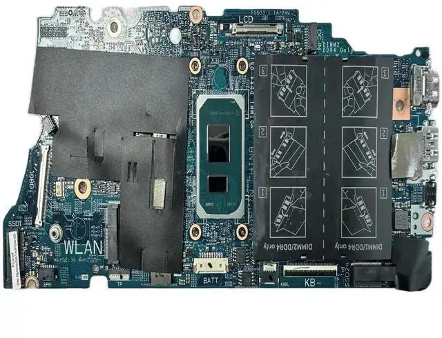 Main image of 0G0XMN For Vostro 5402 5502 Laptop Motherboard 19862-1 I5-1135G7 No discrete graphics card