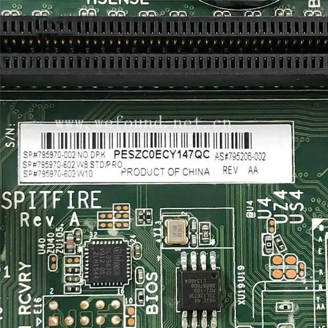 Alt view image 3 of 3 - 795970-002 795206-002 For EliteDesk 600 800 G2 SFF Q170 Desktop Motherboard Good