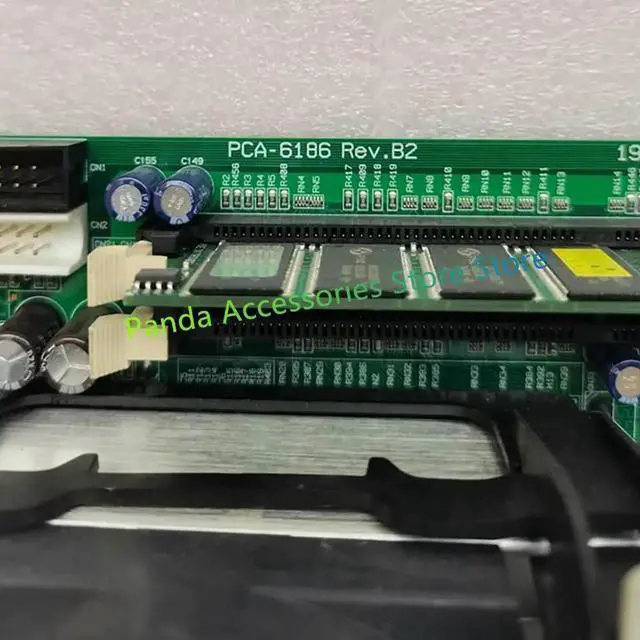 Alt view image 3 of 3 - For Advantech PCA-6186 REV.B2 Full-length Industrial Motherboard PCA-6186LV Without Network Port