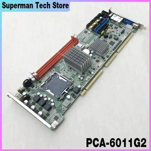 Main image of For Advantech Industrial Computer Motherboard Dual Network Ports PCA-6011 Rev.A1 PCA-6011G2