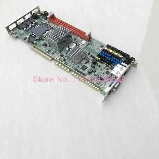 Alt view image 2 of 3 - For Advantech Industrial Computer Motherboard Dual Network Ports PCA-6011 Rev.A1 PCA-6011G2