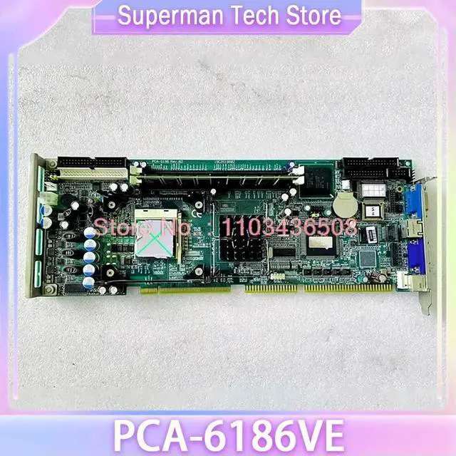 Main image of For ADVANTECH Industrial Computer Motherboard PCA-6186 REV.B2 PCA-6186VE
