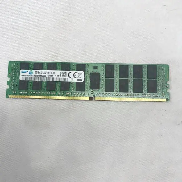 Alt view image 3 of 3 - 1 Pcs For RAM DDR4 2133 32GB 32G 2RX4 PC4-2133P-REG ECC M393A4K40BB0-CPB0Q Server Memory