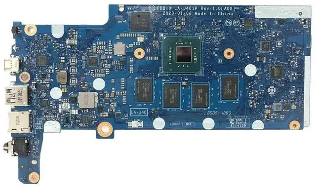 Main image of 00GC35 For 11 3100 2-in-1 Motherboard 4GB RAM 32GB Storage N4020 Processor Rev: A00 WFC Stylus Compatible Full T