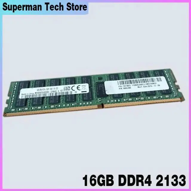 Main image of For RAM X3550 X3650 M5 X3850 X6 95Y4823 95Y4821 00NU400 ECC REG Server Memory Fast Ship 16GB DDR4 2133