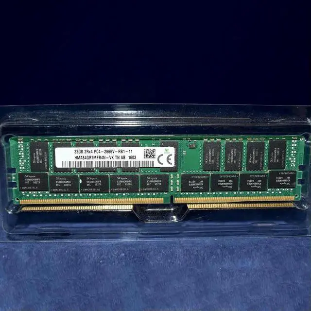 Main image of HMA84GR7MFR4N-VK RAM For SK Hynix 32GB DDR4 2666MHz ECC REG 2RX4 Server Memory Works ly Fast Ship