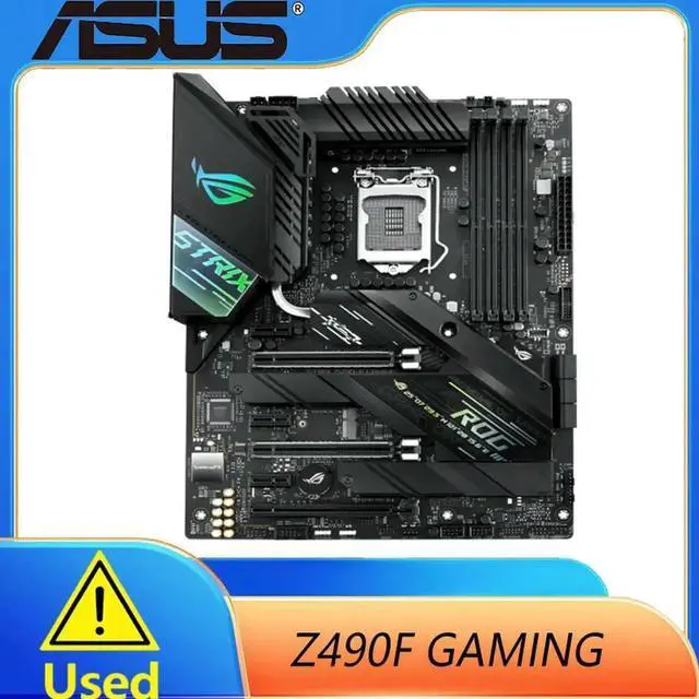 Main image of STRIX Z490-F GAMING 128GB USB3.2 Type-C M.2 HDMI A 1200 DDR4 ATX Motherboard