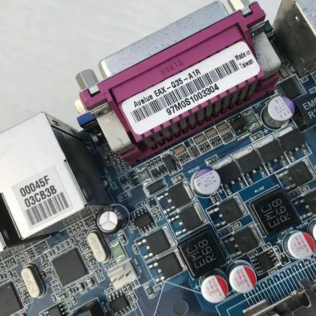 Alt view image 4 of 4 - For AVAIUE EAX-Q35-A1R Industrial Computer Equipment Motherboard Dual Net-work Port 5 PCI AXQ35