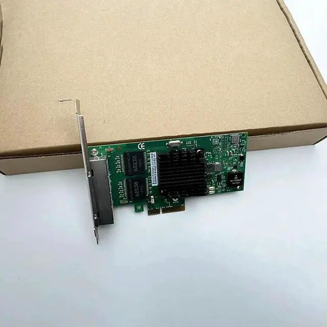 Alt view image 3 of 4 - I350-T4 For 4-port Gigabit Net-work Card Visual Industrial Camera Net-work Card I350T4V2