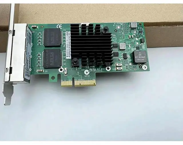 Alt view image 2 of 4 - I350-T4 For 4-port Gigabit Net-work Card Visual Industrial Camera Net-work Card I350T4V2