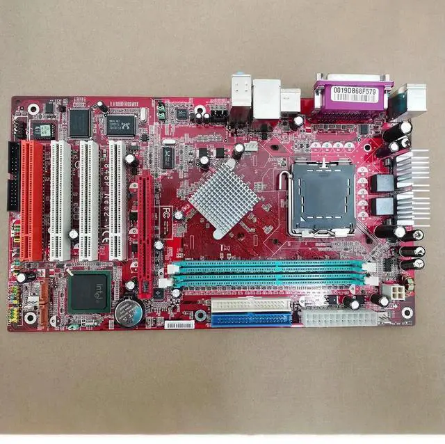 Alt view image 4 of 7 - Desktop Mainboard 848P NEO2-V MS-7108 LGA775 DDR1Motherboard