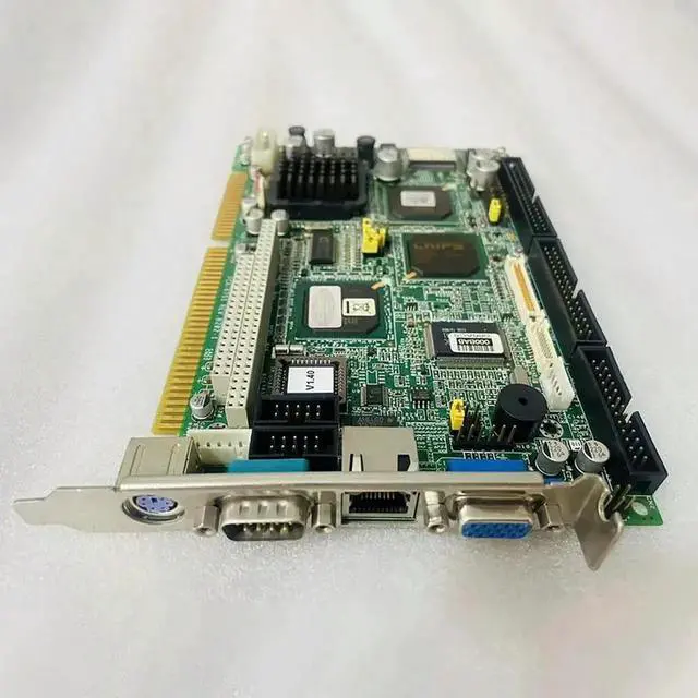 Alt view image 3 of 3 - PCA-6751 REV:B202-1 PCA-6751 REV B2 Industrial Control Motherboard Half-length ISA Card