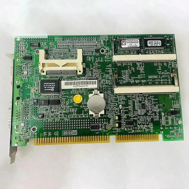 Alt view image 2 of 3 - PCA-6751 REV:B202-1 PCA-6751 REV B2 Industrial Control Motherboard Half-length ISA Card