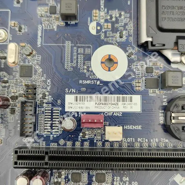 Alt view image 3 of 4 - Workstation Motherboard For H-P Z2 G4 SFF TWR L04857-001 L13216-001 L13216-601 DDR4 8GB i7-8700
