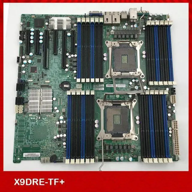 Alt view image 2 of 4 - Workstation Motherboard For X9DRE-TF+ X79 6 Card Slots Testing Before Shipment