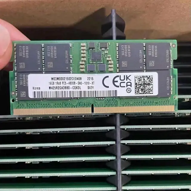 Alt view image 3 of 4 - 1 Pcs 16GB DDR5 4800MHz 1Rx8 4800B M425R2GA3BB0-CQKOL Laptop RAM For Notebook Memory Fast Ship