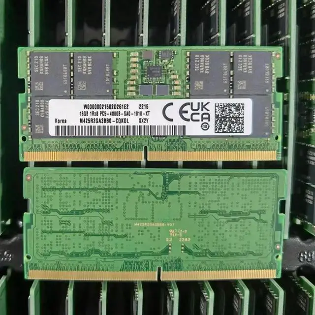 Alt view image 2 of 4 - 1 Pcs 16GB DDR5 4800MHz 1Rx8 4800B M425R2GA3BB0-CQKOL Laptop RAM For Notebook Memory Fast Ship